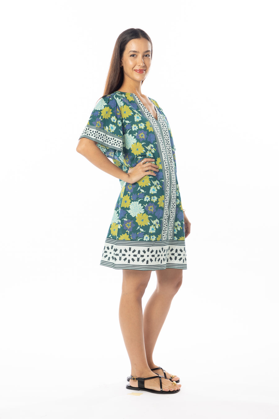 Nola Dress | Teal | Beachwear | Resort Wear | Bindu Clothing
