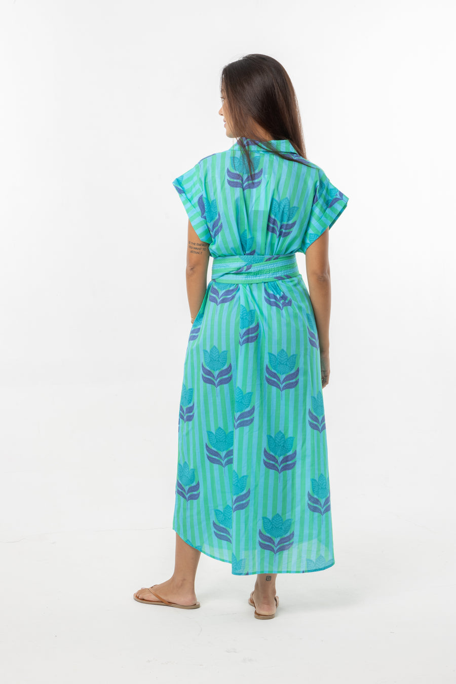 Paige Dress | Turquoise Tulip | Beachwear | Summer | Bindu Clothing